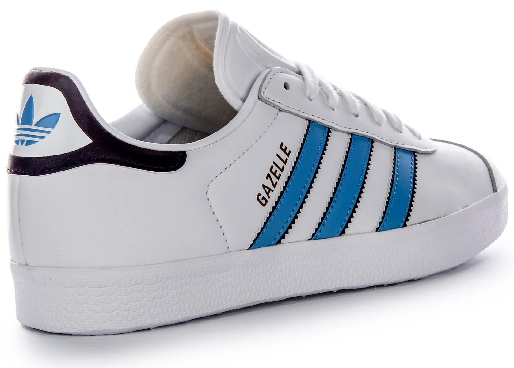 Adidas Gazelle Orginal In White Blue For Men Shoes Adidas