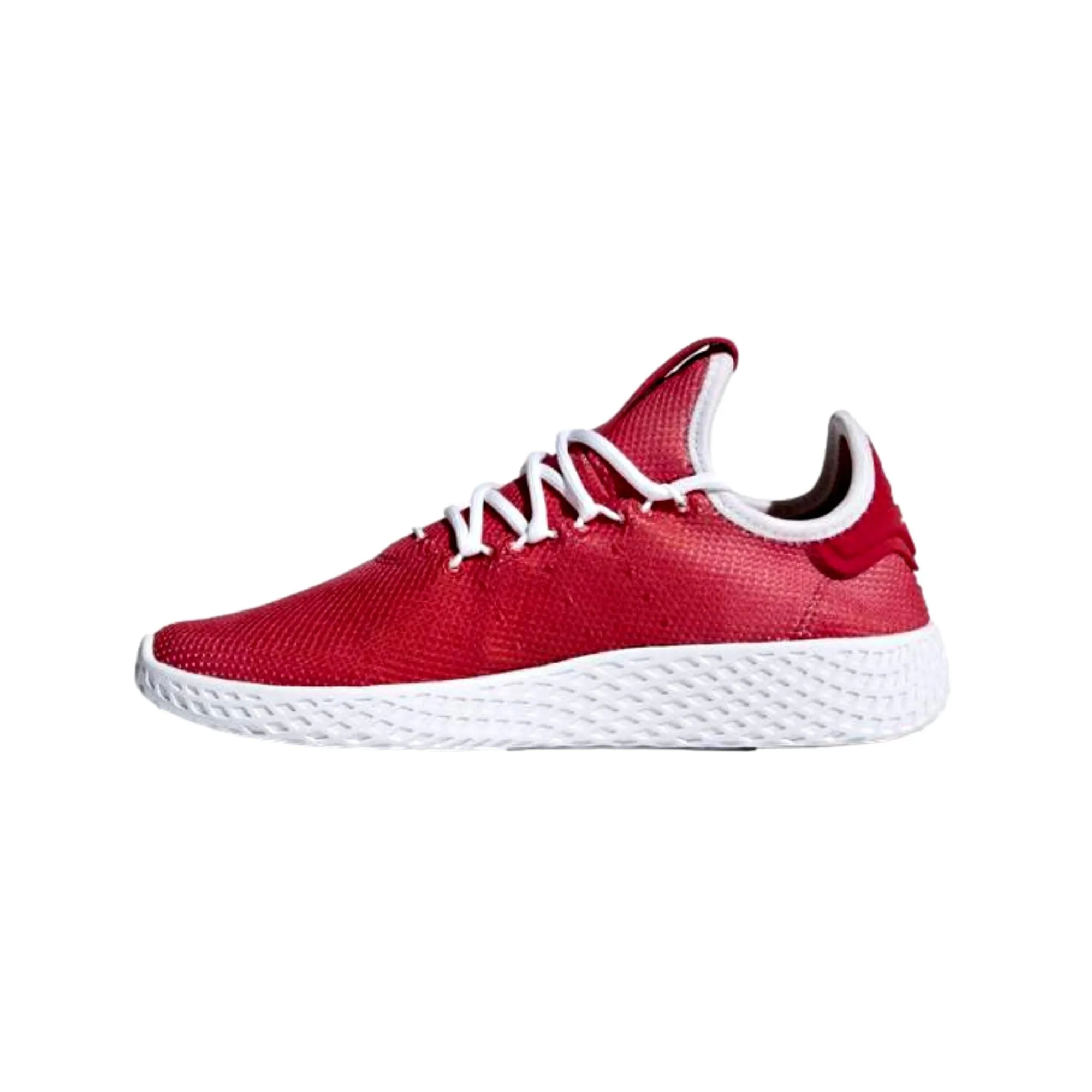 Adidas Pharrell Williams Tennis Hu Jr Scarlet/White-White  CQ2301 Men's