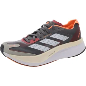 Adizero Boston 11 Womens Lace-Up Manmade Running & Training Shoes