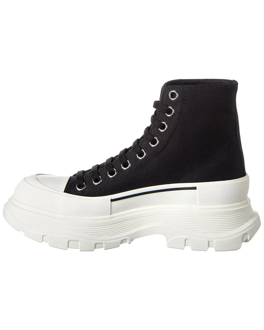 Alexander McQueen Tread Slick Canvas Boot