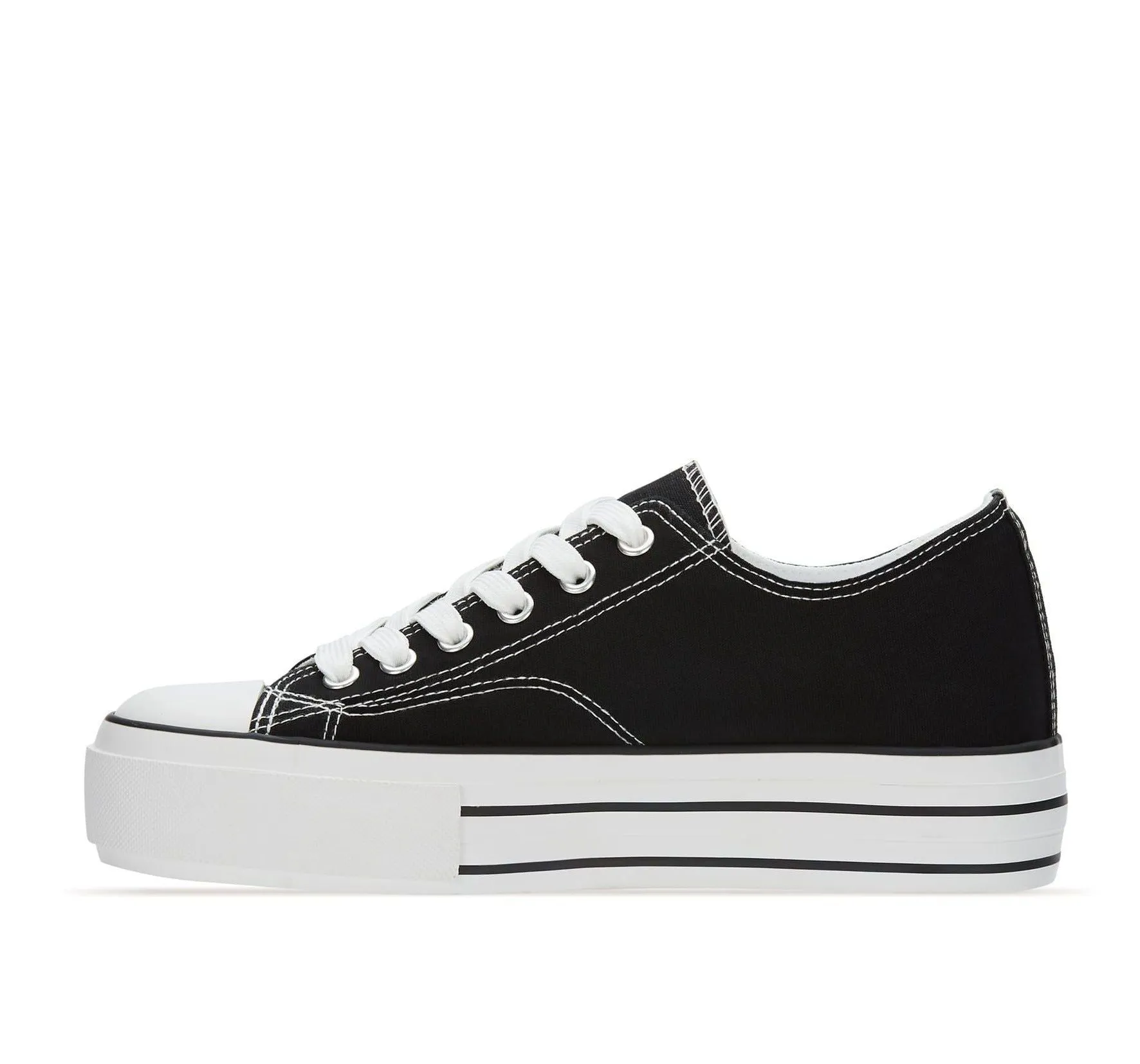 Andrea Canvas Sneakers Platform
