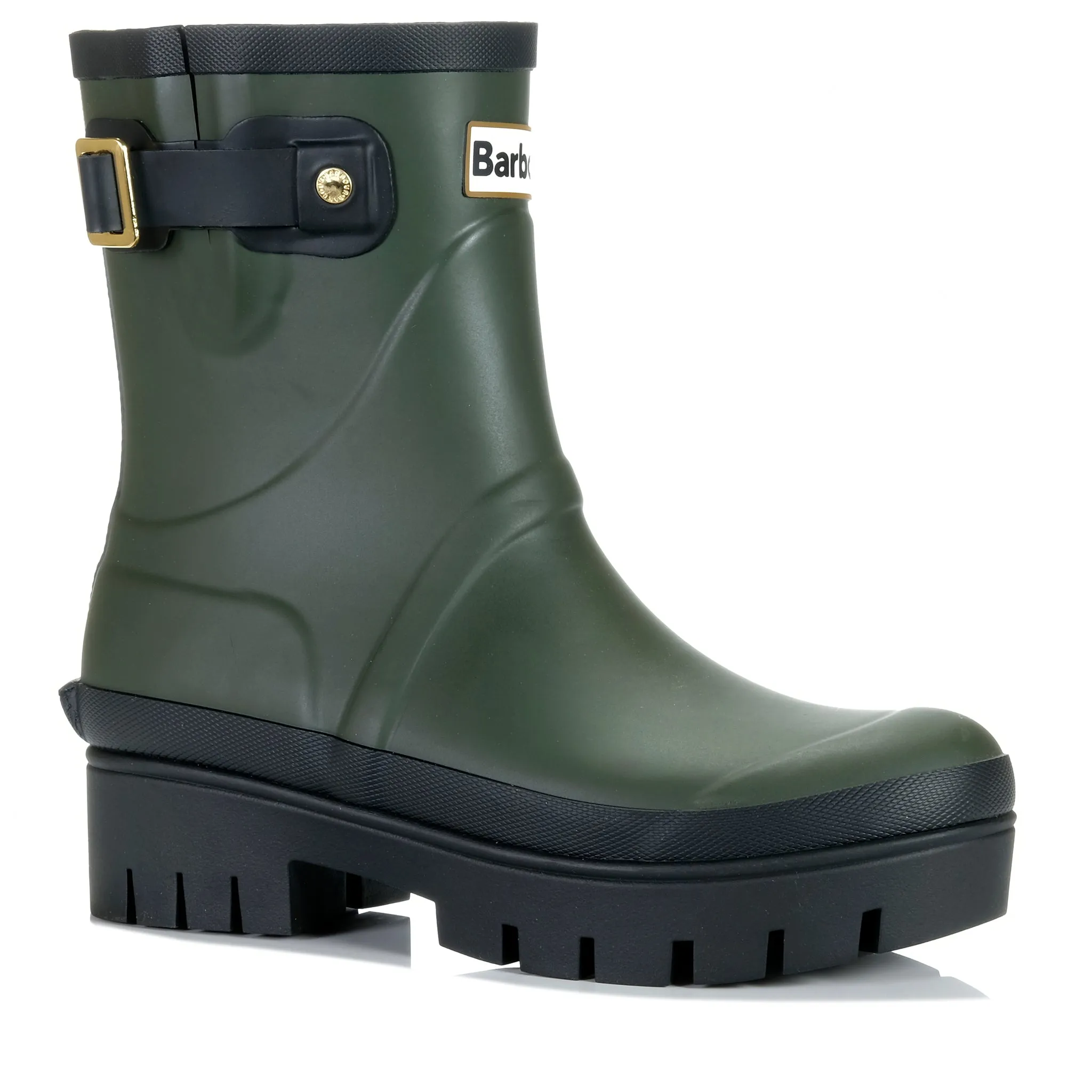 Barbour Raelynn Wellingtons Olive/Black