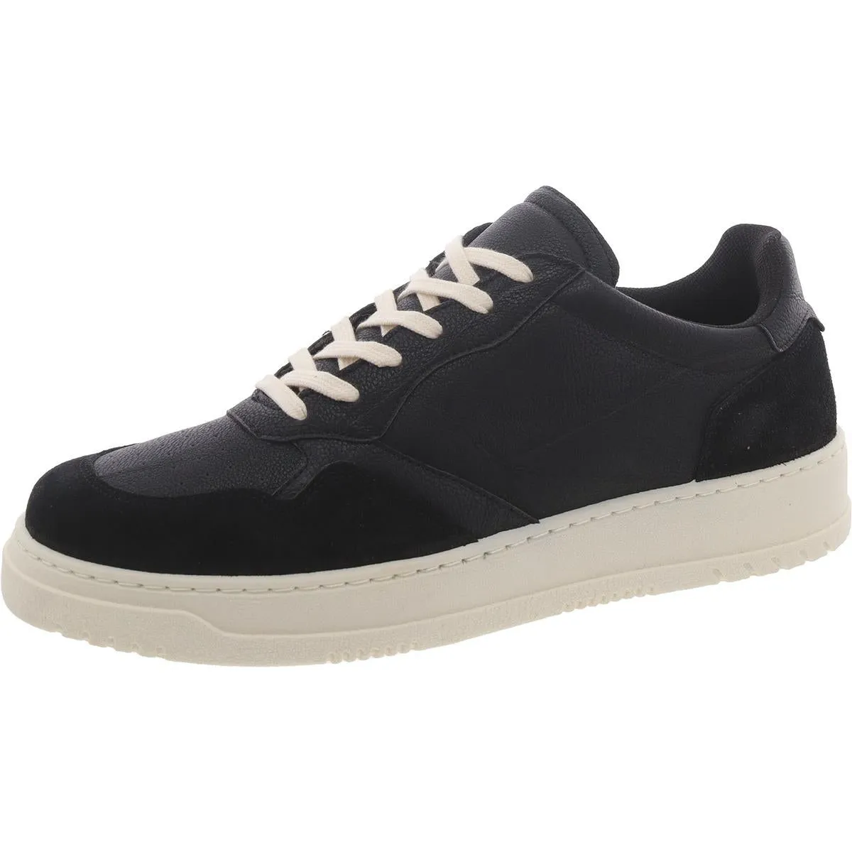 Barker Mens Faux Leather Lace-Up Casual And Fashion Sneakers