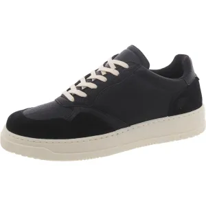 Barker Mens Faux Leather Lace-Up Casual And Fashion Sneakers