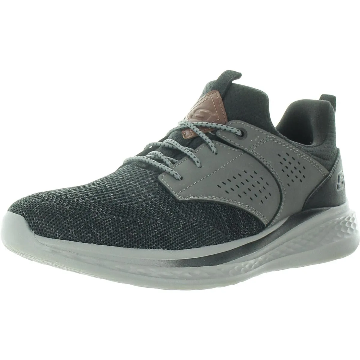 Breyer Mens Knit Arch Support Casual And Fashion Sneakers