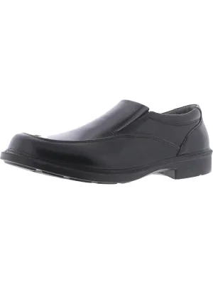 Brooklyn Mens Leather Slip On Loafers
