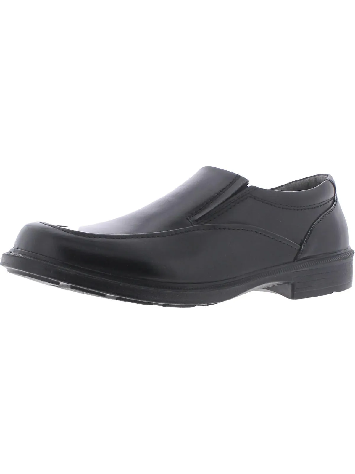 Brooklyn Mens Leather Slip On Loafers