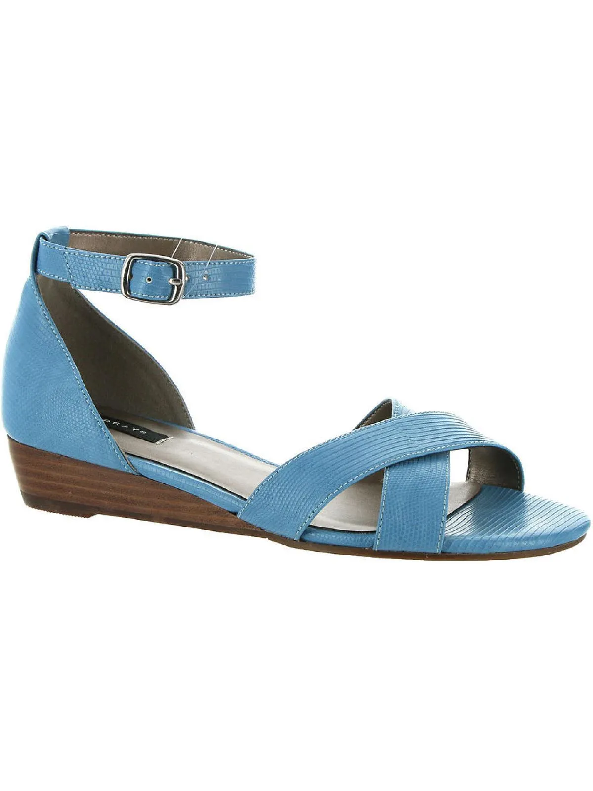 Brooklyn Womens Faux Leather Open Toe Heel Sandals