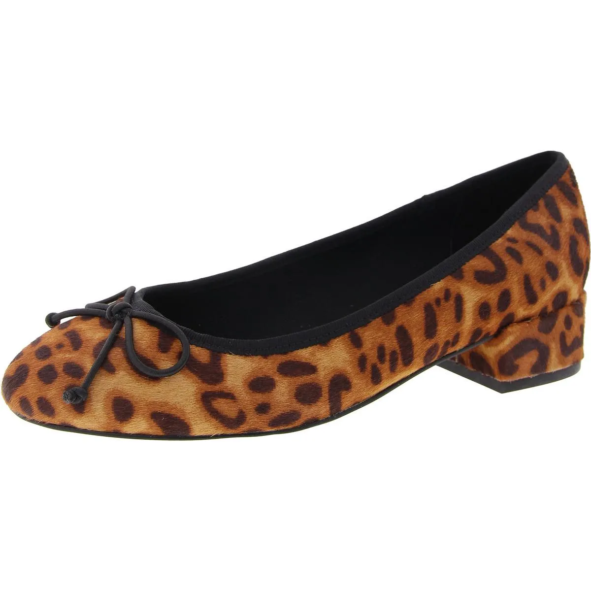 Cherish Womens Kitten Heel Slip On Loafers