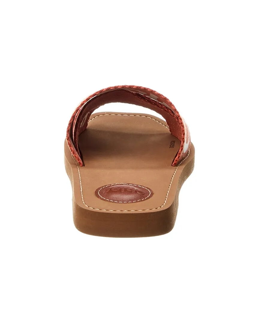 Chlo�� Woody Canvas Slide