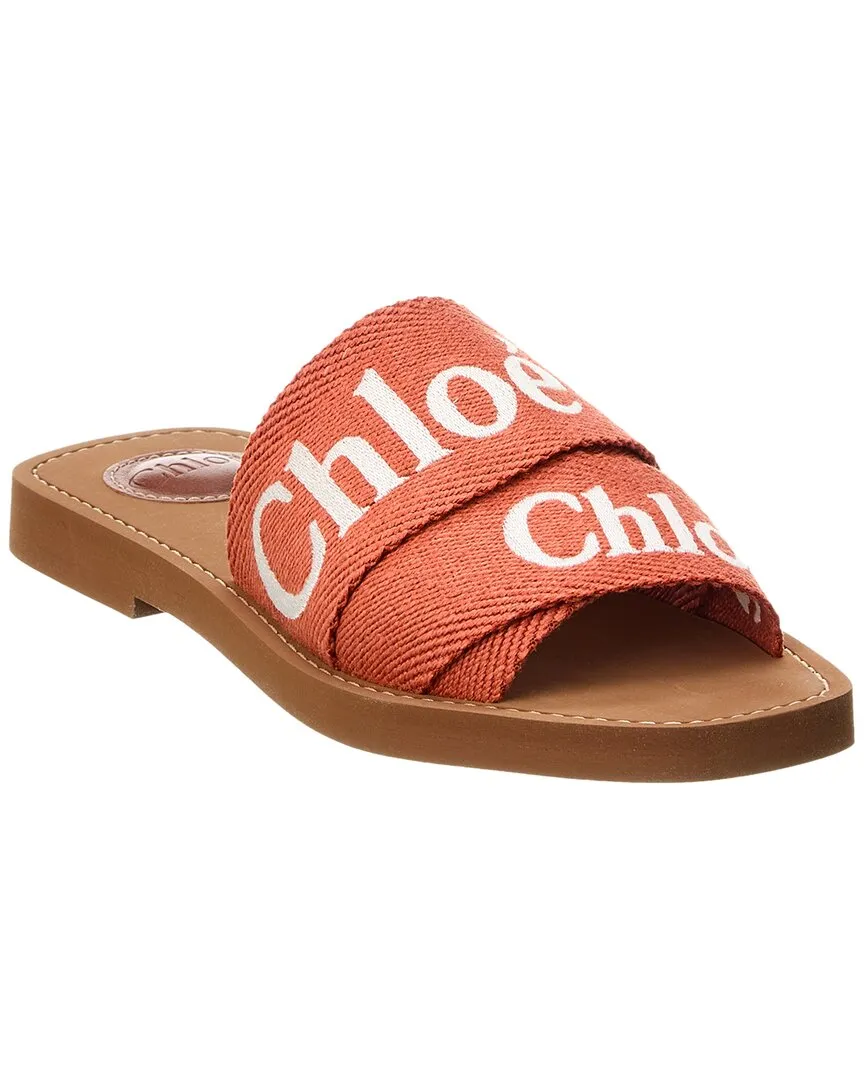 Chlo�� Woody Canvas Slide