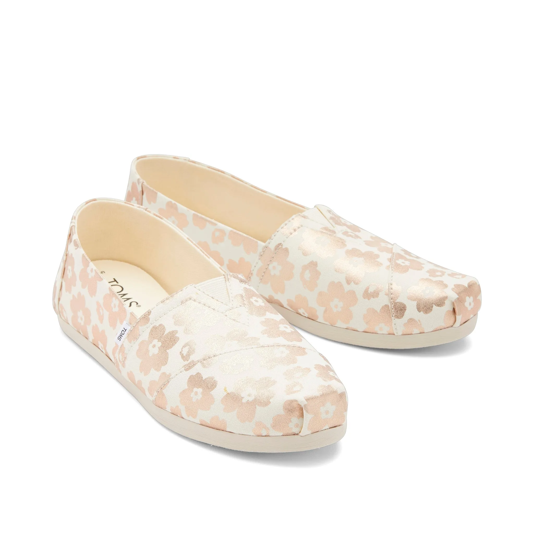 Classic Alpargata Beige Ojai Floral Foil