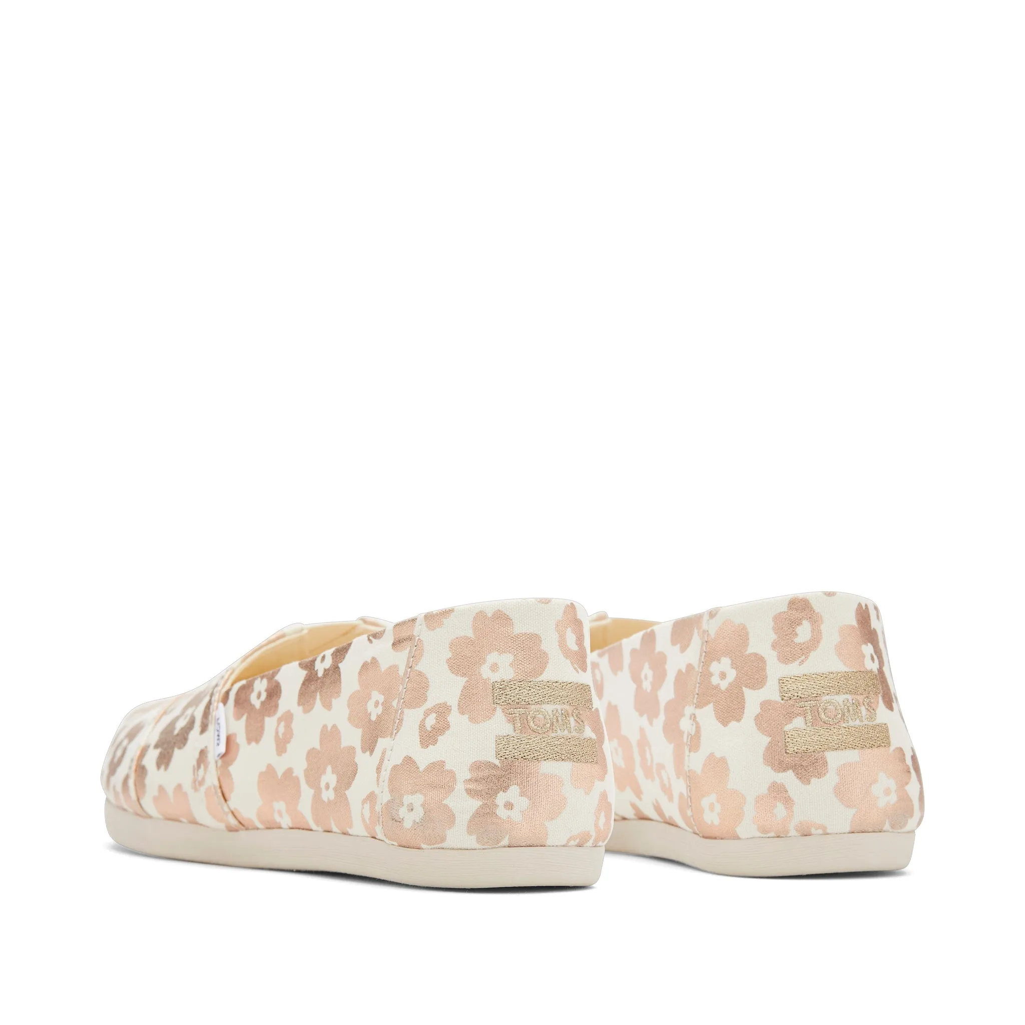 Classic Alpargata Beige Ojai Floral Foil
