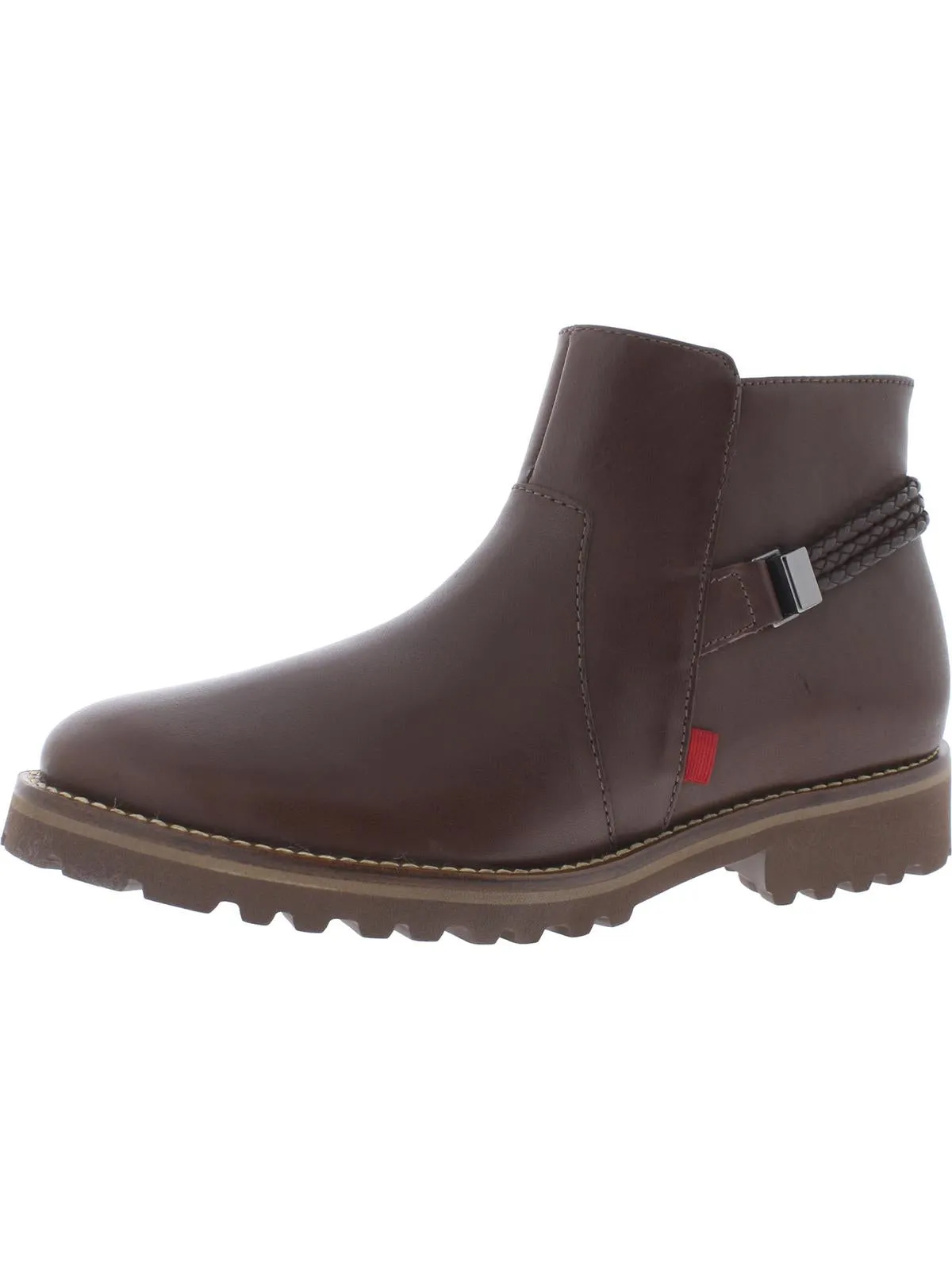 Columbus Cr. Bootie Womens Zipper Braided Ankle Boots