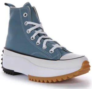Converse Run Star Hike Hi A04691C In Teal Shoes Converse
