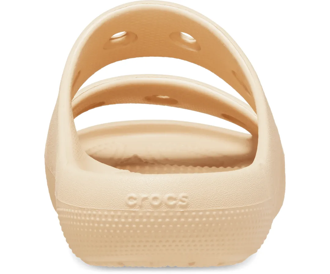 Crocs Classic Sandal 2.0 209403-2DS Unisex 5M/7W Beige Slip-On Slide FZP502
