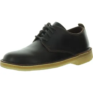 Desert London Womens Leather Oxford Loafers