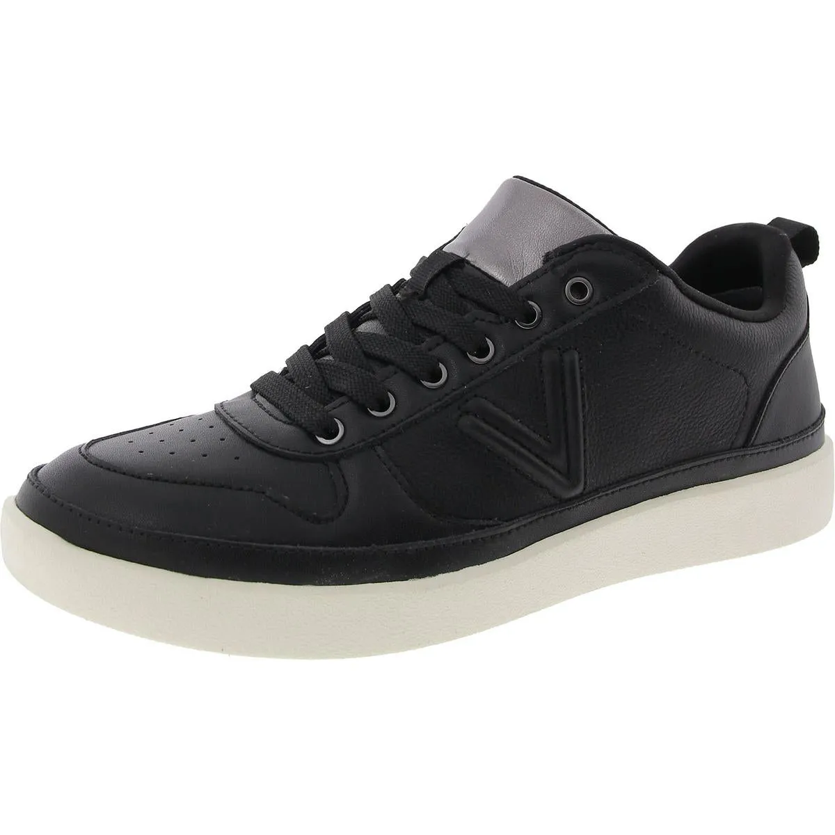 ELISE Womens Lightweight Faux Leather Casual And Fashion Sneakers