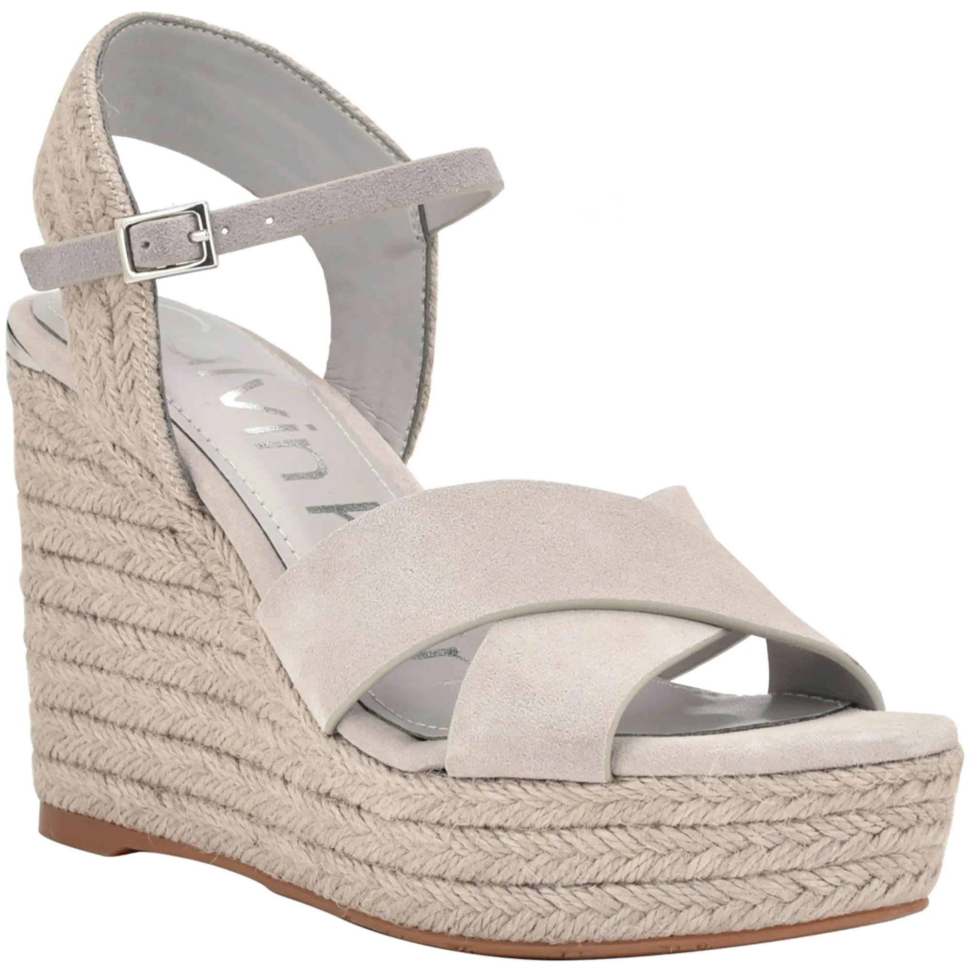 Elory Womens Suede Slingback Espadrilles