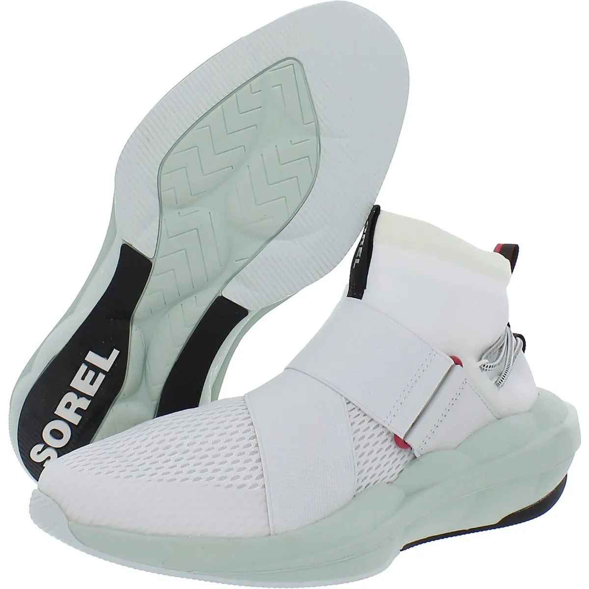 Explorer Defy Mid Womens Mixed Media Slip On Athletic and Training Shoes