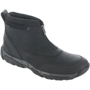 Grove Zip Mens Leather Front Zipper Casual and Fashion Sneakers