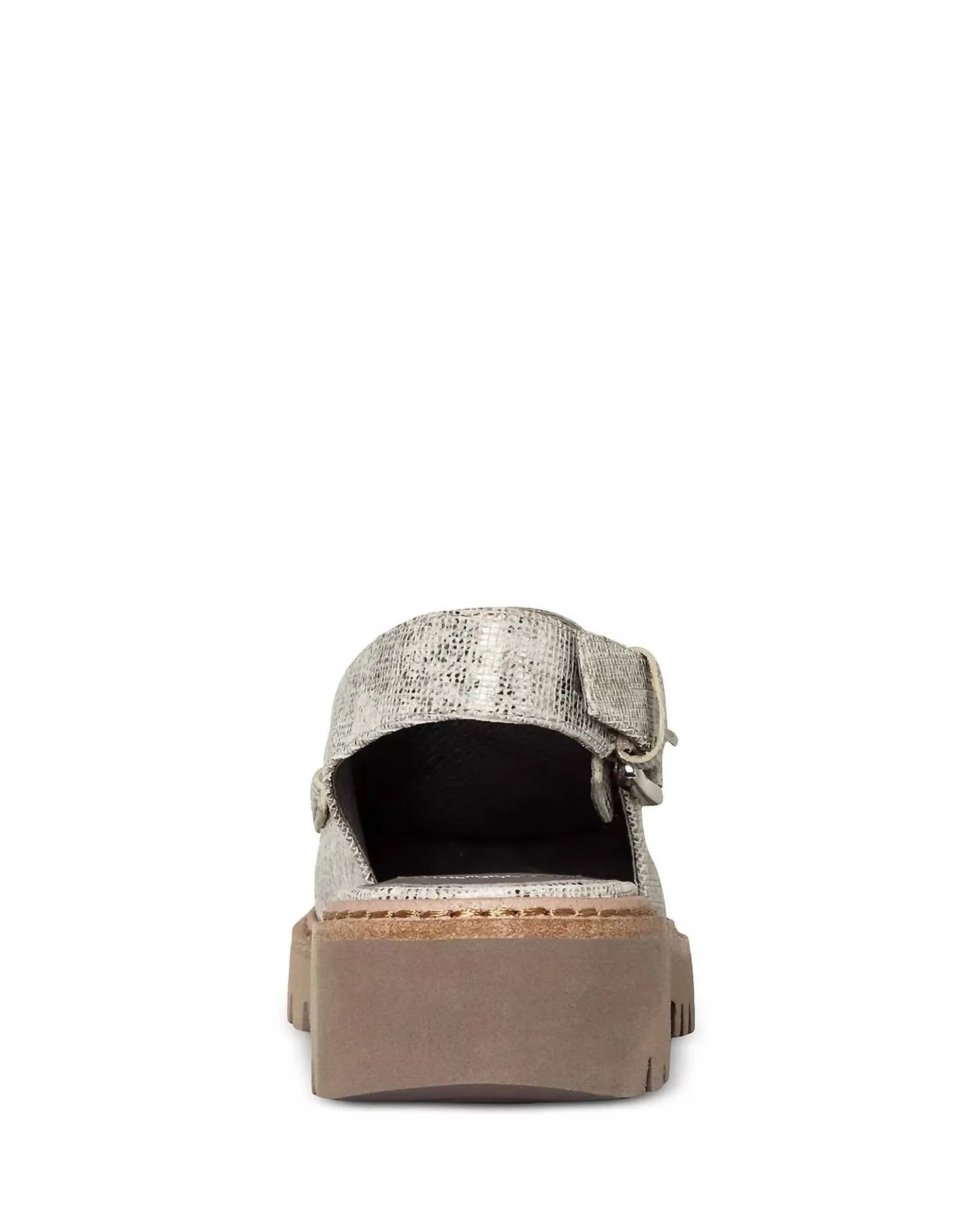 Halie Slingback Loafer In Pewter
