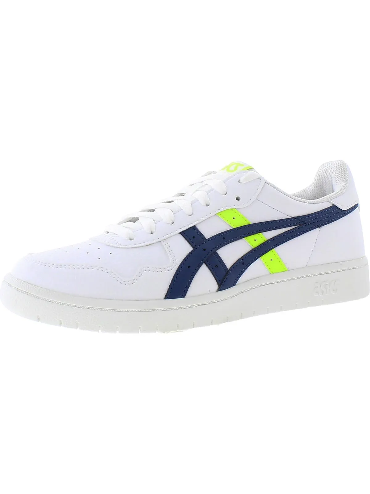 Japan S Womens Faux Leather Gym Athletic and Training Shoes