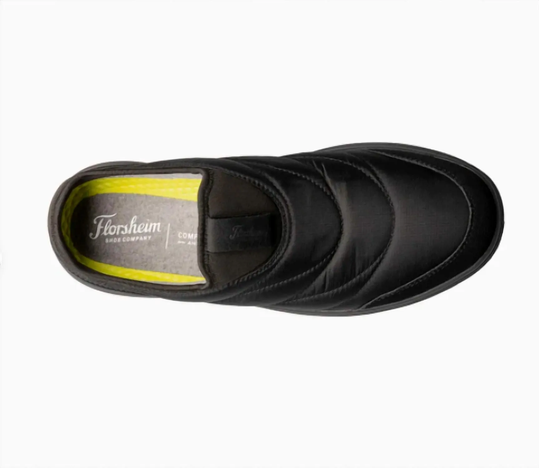Java Nylon Moc Toe Slip On In Black