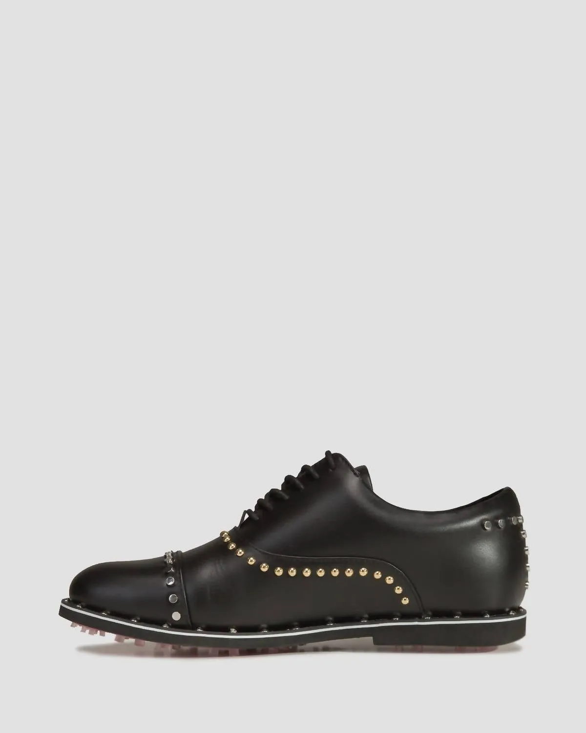 Ladies Welt Stud Gallivanter Golf Shoes In Black