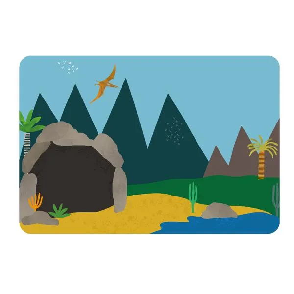 Magnetic Play Scene - Dinosaurs