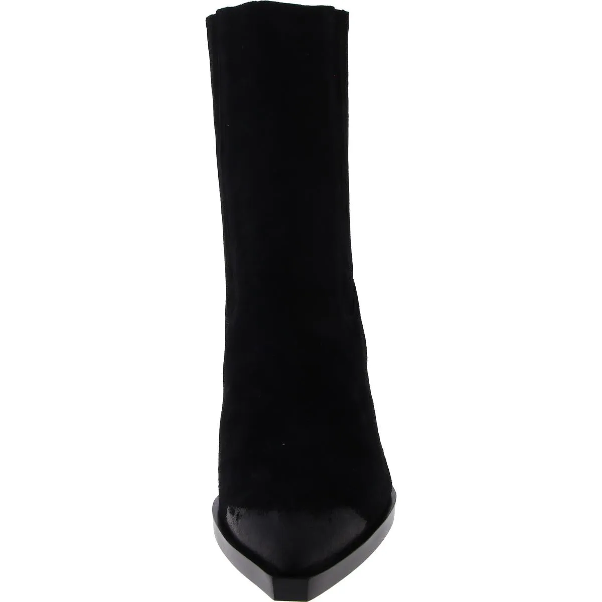 Mandey Womens Block Heel Stacked Heel Ankle Boots
