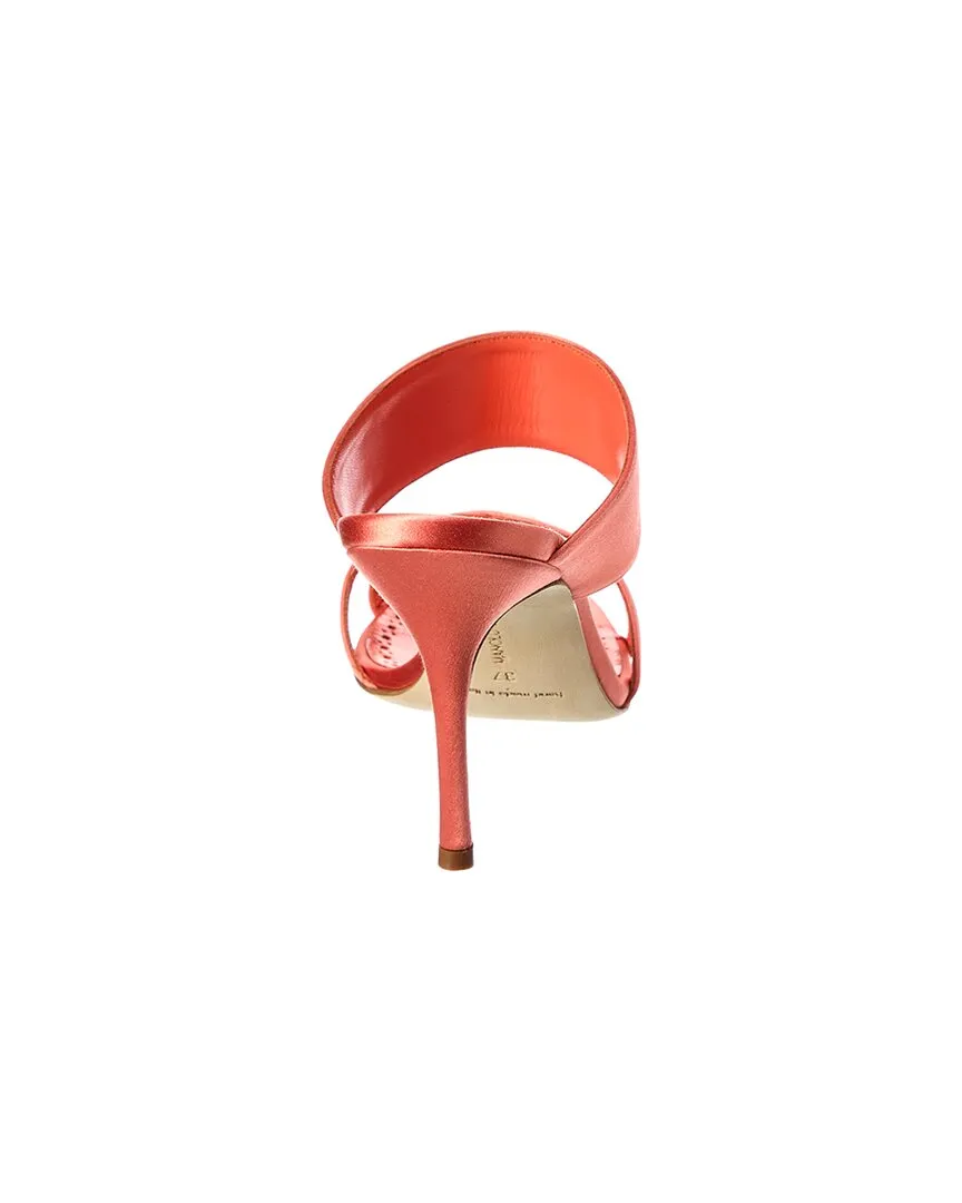 Manolo Blahnik Gueypla 90 Satin Sandal