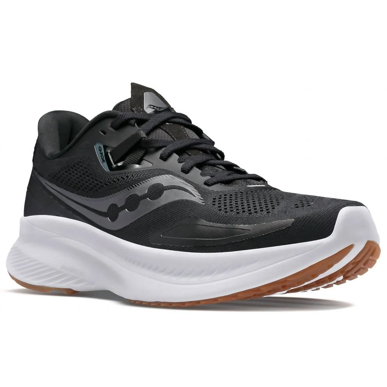 Men's Guide 15 Running Shoes - D/medium Width In Black/gum