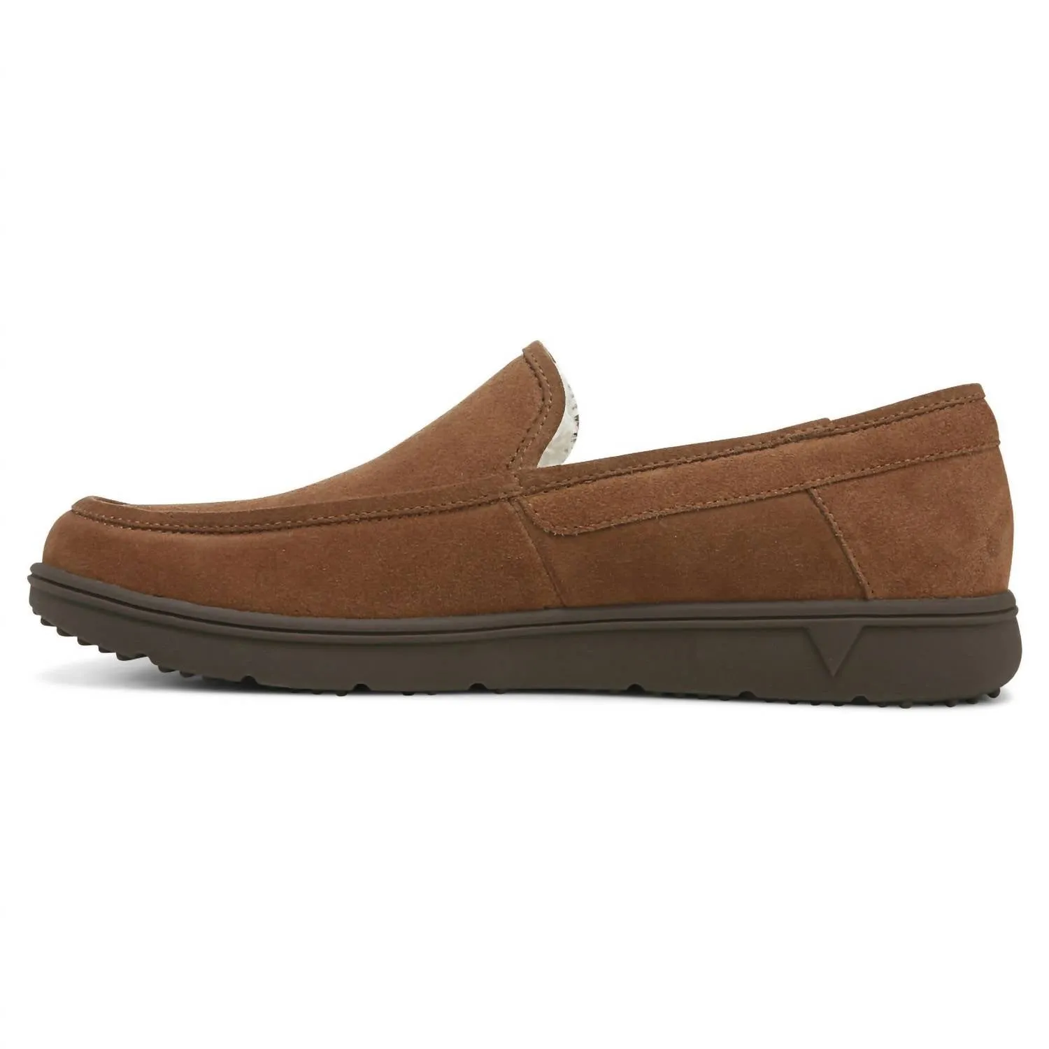 Men's Gustavo Slipper In Toffee Suede