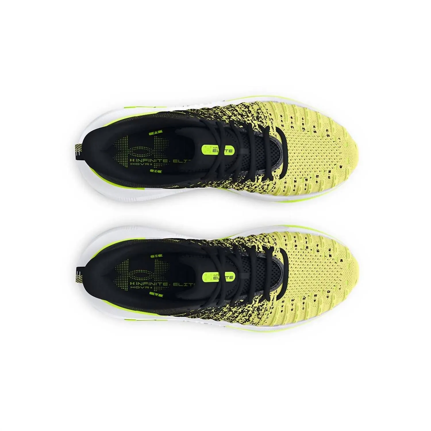 Men's Infinite Elite Running Shoes In Black / Sonic Yellow / High-Vis Yellow