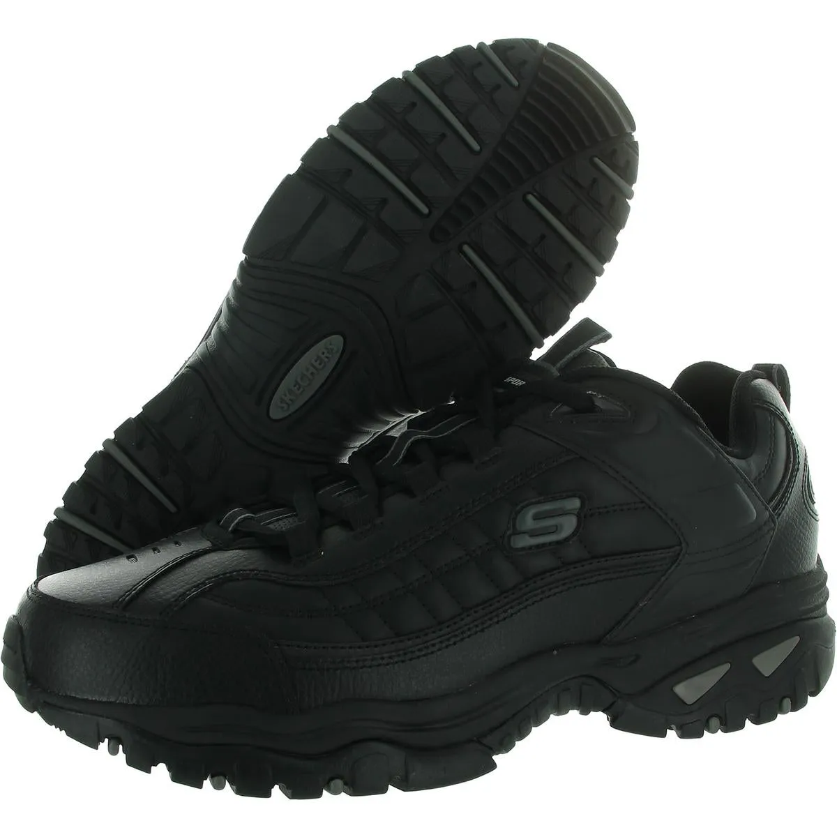 Mens Lace-Up Leather Casual And Fashion Sneakers