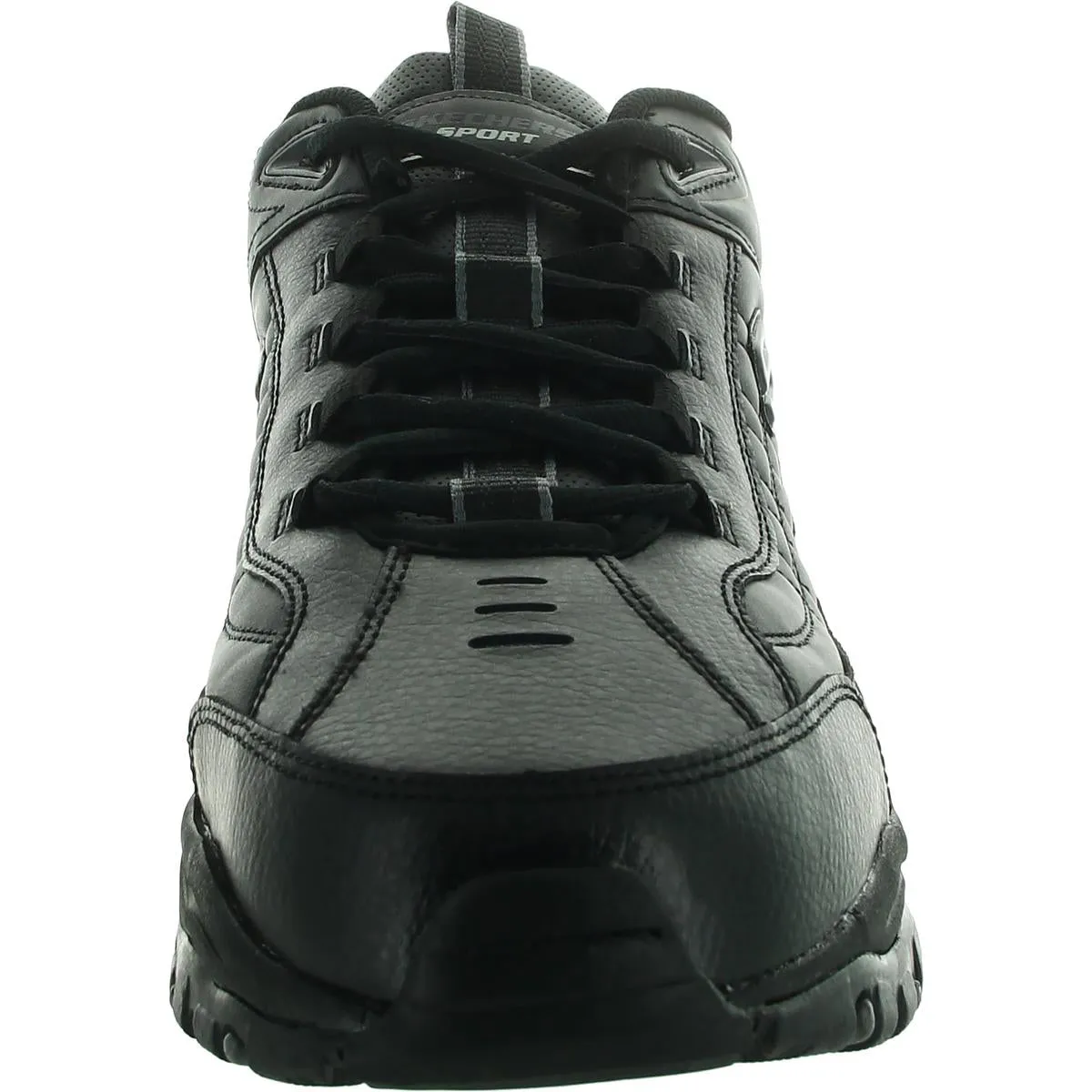Mens Lace-Up Leather Casual And Fashion Sneakers