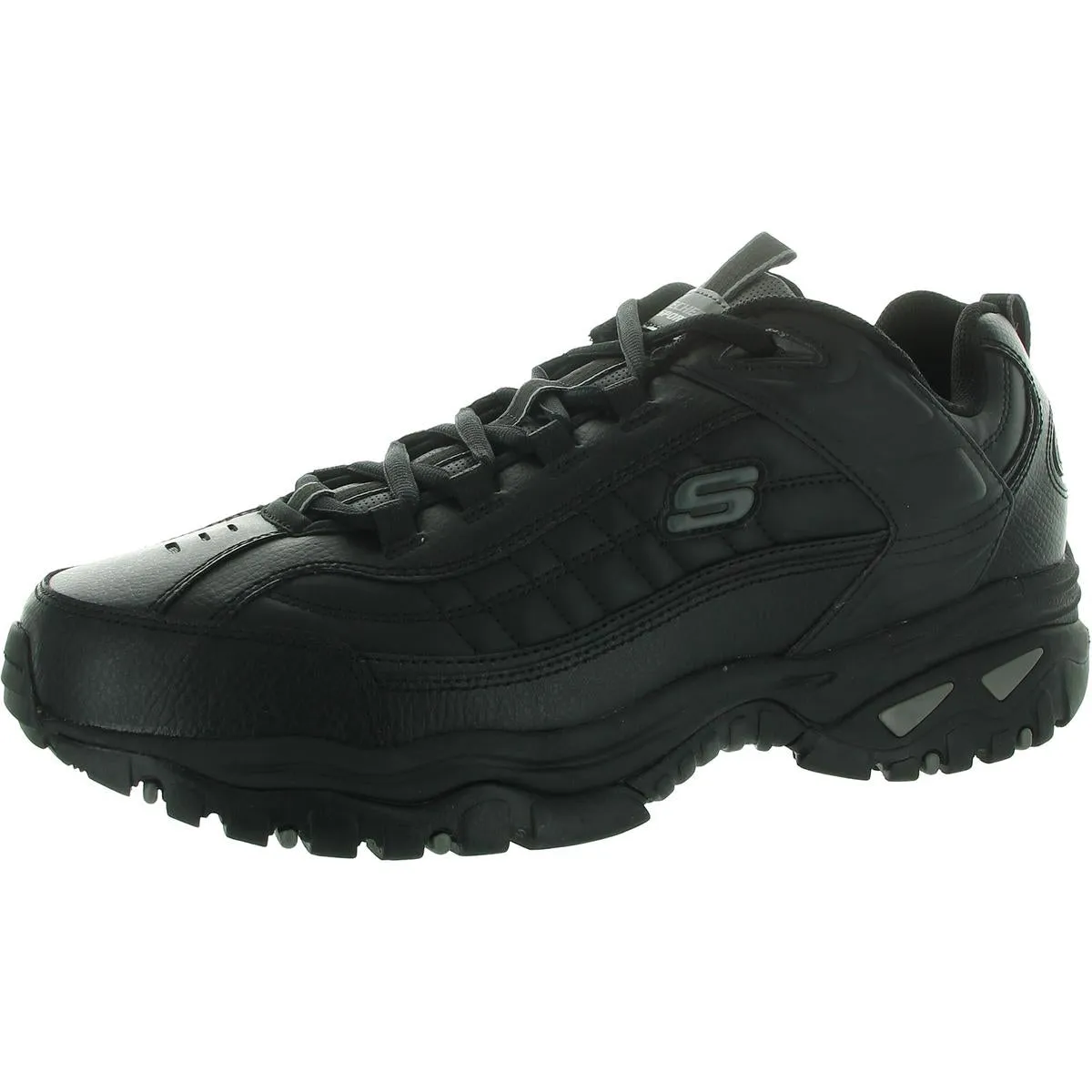 Mens Lace-Up Leather Casual And Fashion Sneakers