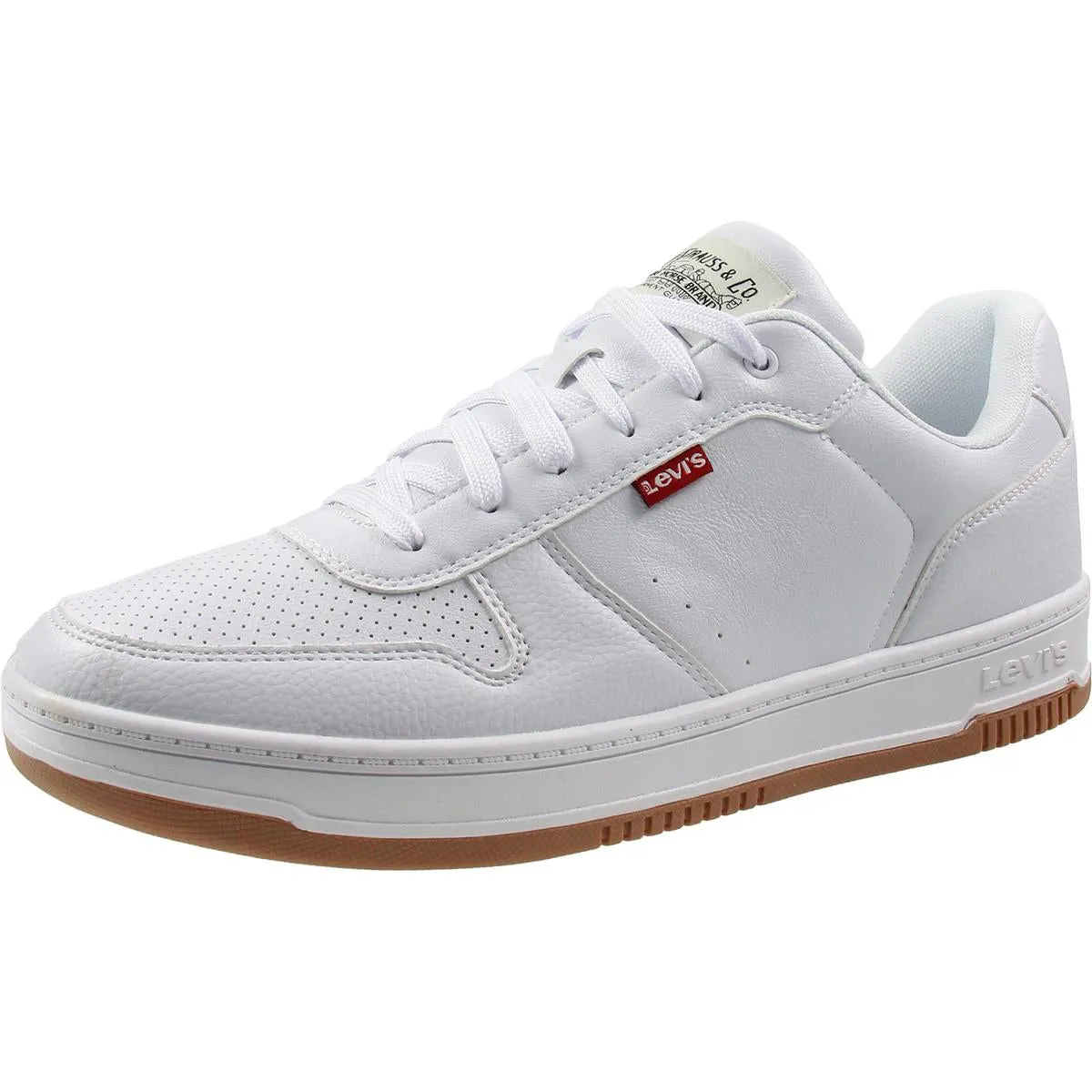 Mens Lace-Up Synthetic Casual And Fashion Sneakers