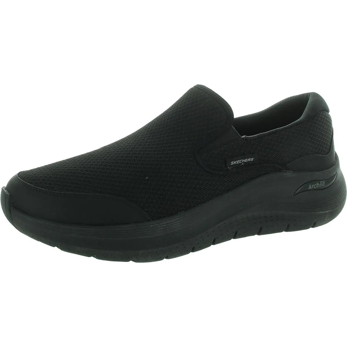 Mens Laceless Man Made Casual And Fashion Sneakers