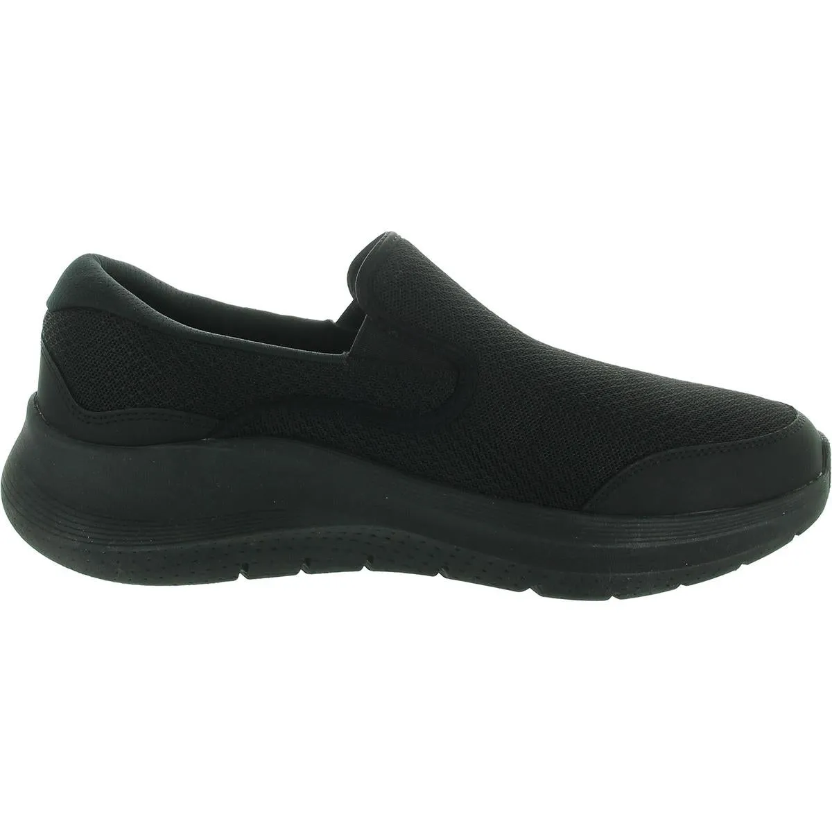 Mens Laceless Man Made Casual And Fashion Sneakers