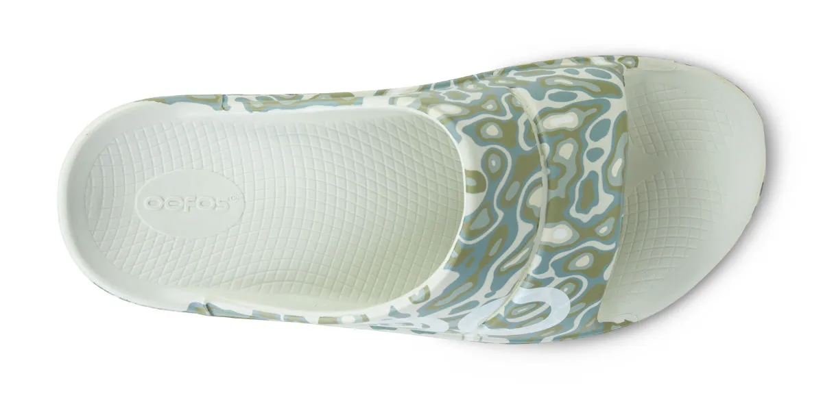 Men's OOahh Sport Slide Sandal - Cosmic Gray Water Camo (SALE)