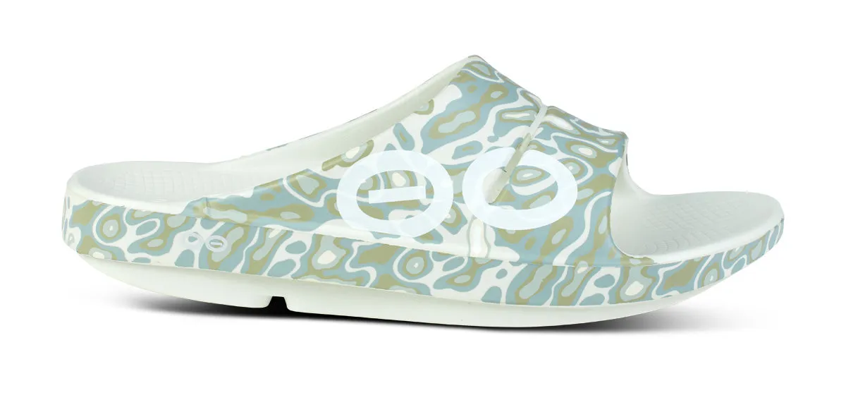 Men's OOahh Sport Slide Sandal - Cosmic Gray Water Camo (SALE)