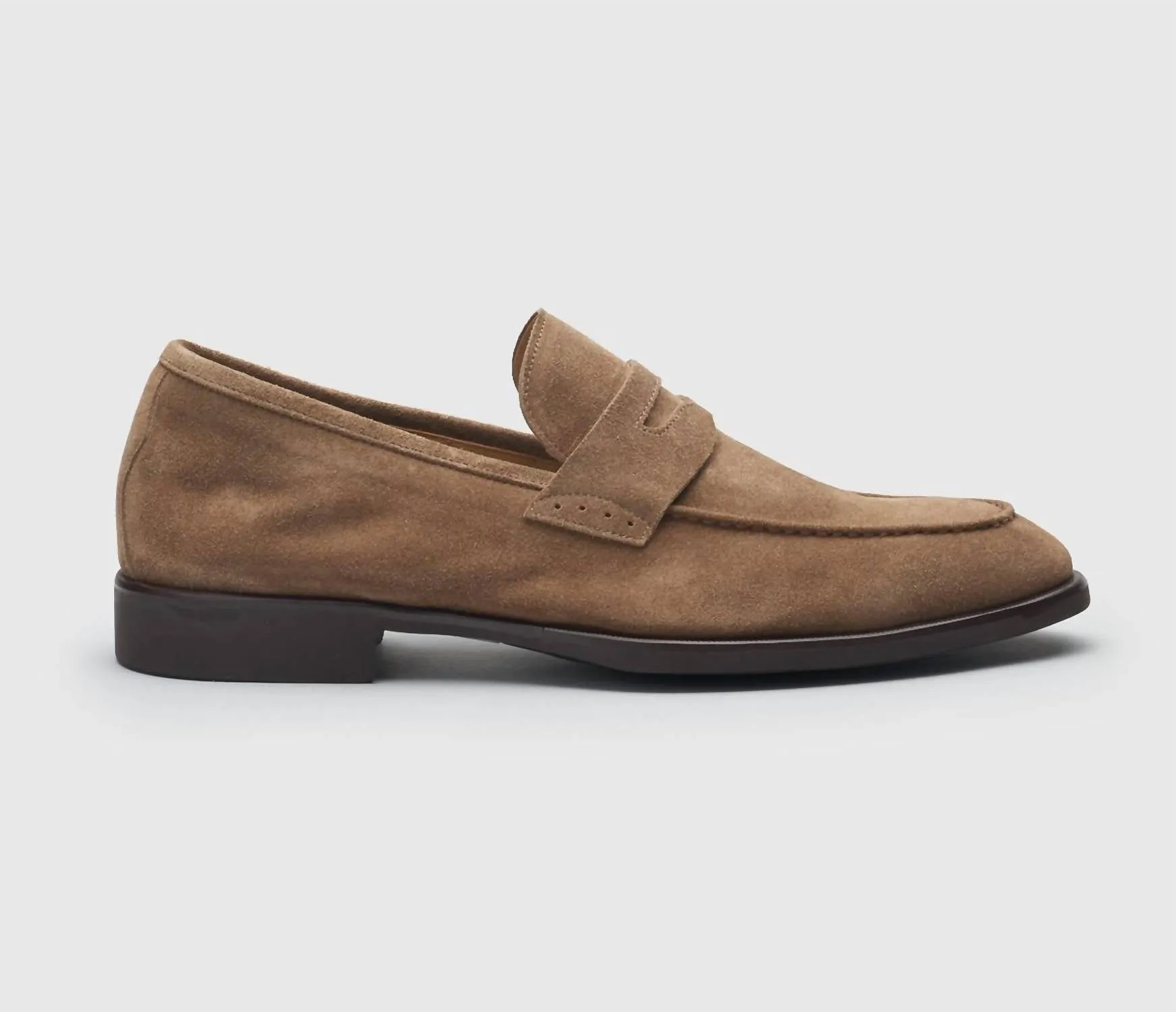 Men's Sc524 Velour Farro Loafers In Brown