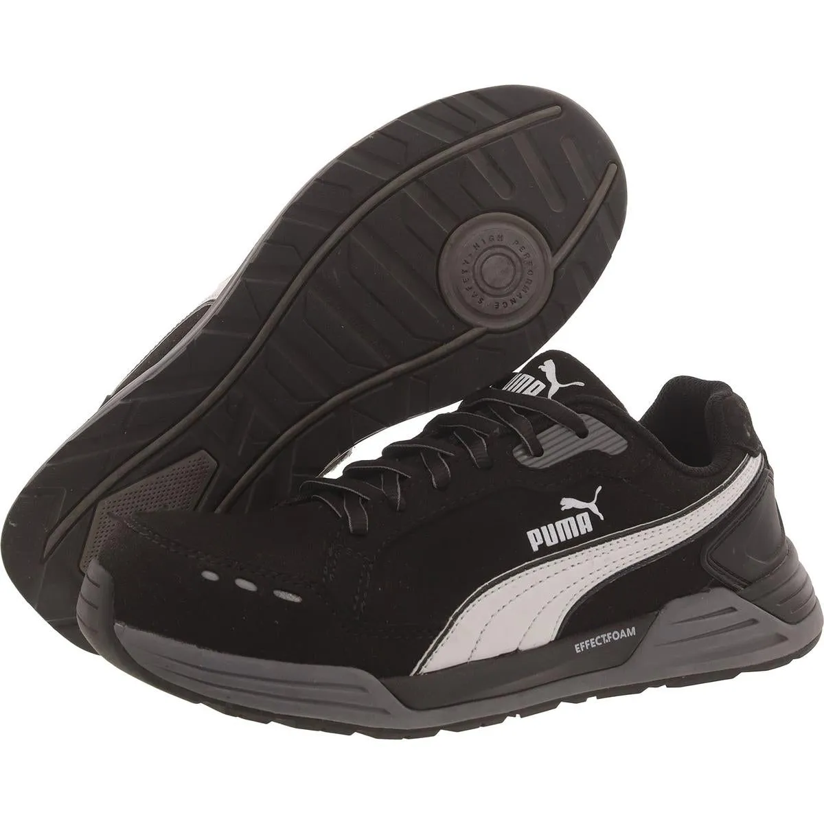 Mens Slip-Resistant Ankle Work & Safety Shoes