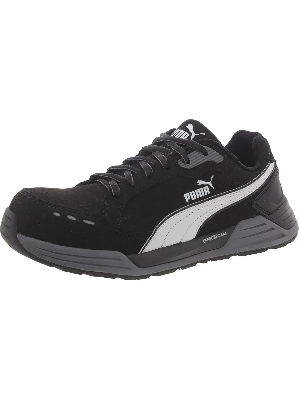 Mens Slip-Resistant Ankle Work & Safety Shoes