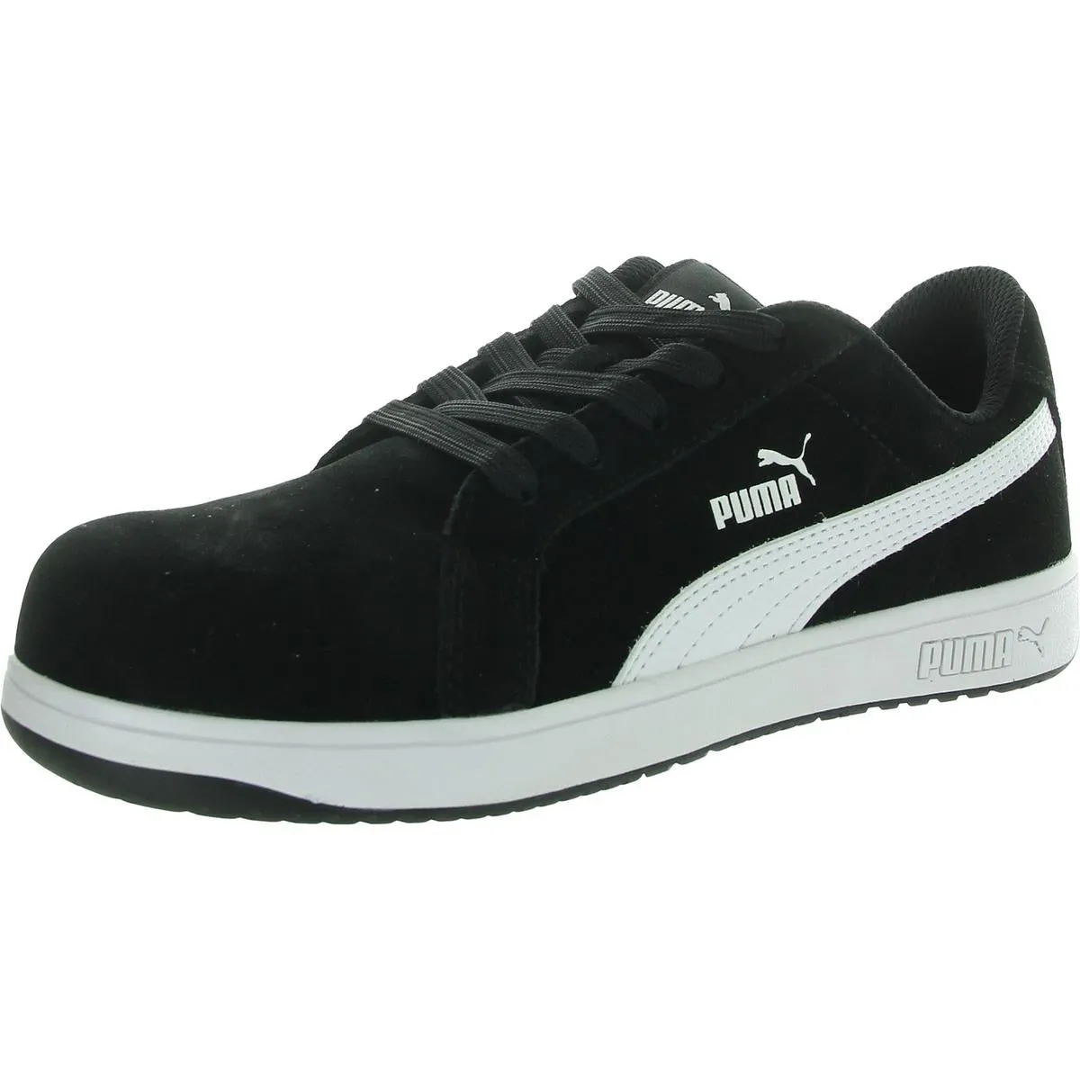 Mens Slip-Resistant Ankle Work & Safety Shoes