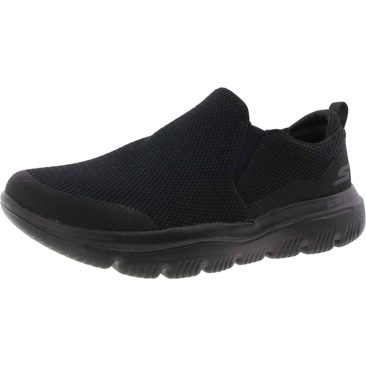 Mens Solid Man Made Slip-on Shoes