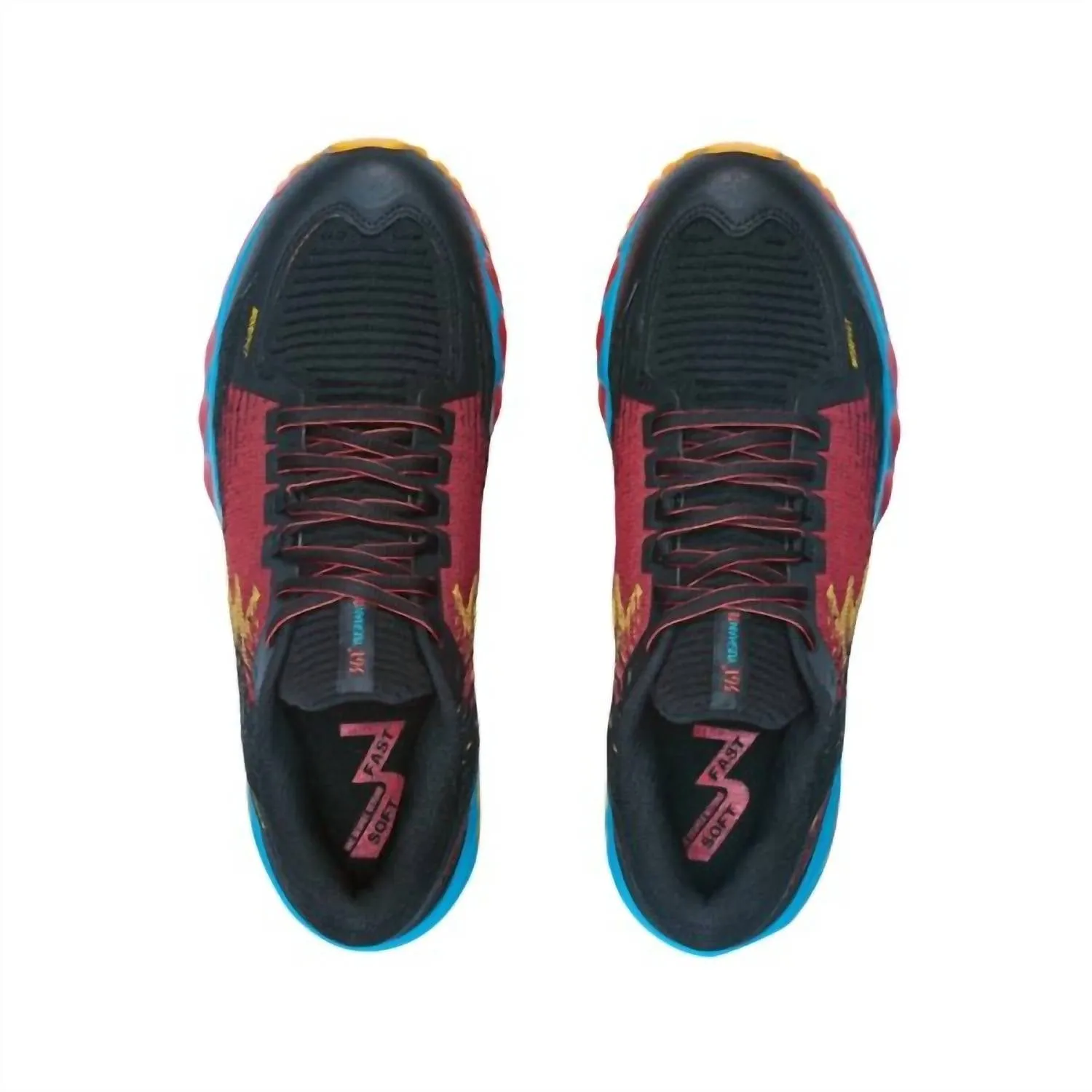 Men's Yushan 2 Trail Shoes - Medium Width In Black, Raft