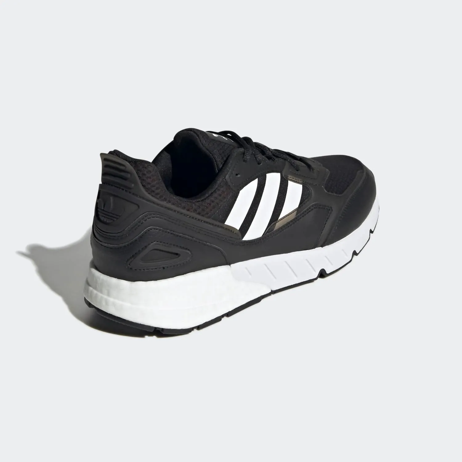 Men's Zx 1K Boost 2.0 Sneaker - Medium Width In Black/black/white